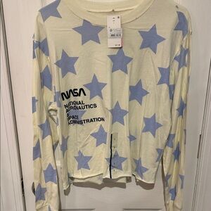 Mighty Fine Cream Long Sleeve Shirt
